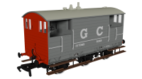 975002 Rapido GCR 15 Ton 6 Wheel Brake Van number 9365 - GC Grey